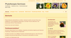 Desktop Screenshot of phytotherapie-seminare.ch